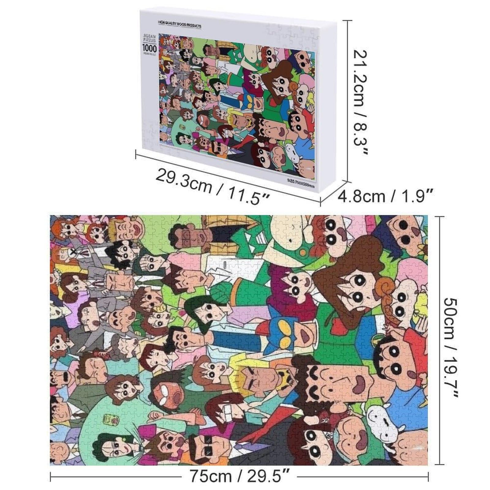 Amazon.co.jp: クレヨンしんちゃん ジグソーパズル ぱずる 300ピース